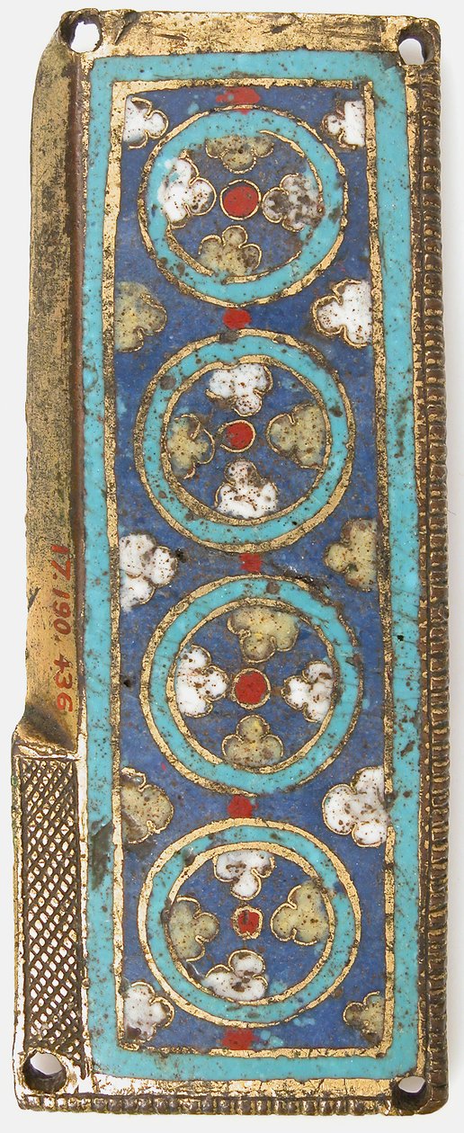 Plaque from a Reliquary Shrine, German or South Netherlandish, ca. 1175-1200 by Unbekannt