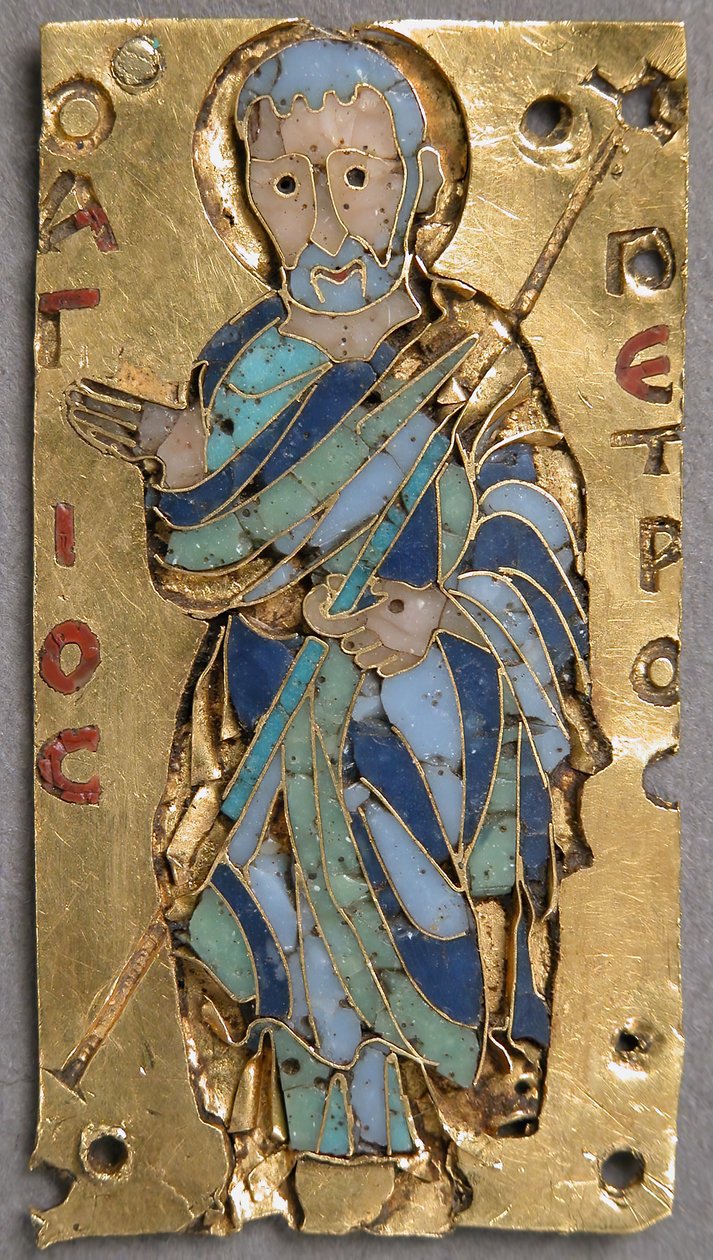 Plaque with Saint Peter, Byzantine, 11th century by Unbekannt