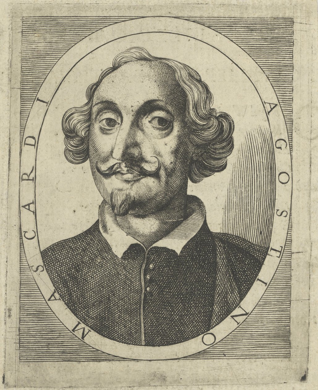 Portrait of Agostino Mascardi, 1590-1640, c. 1640-1650 by Unbekannt