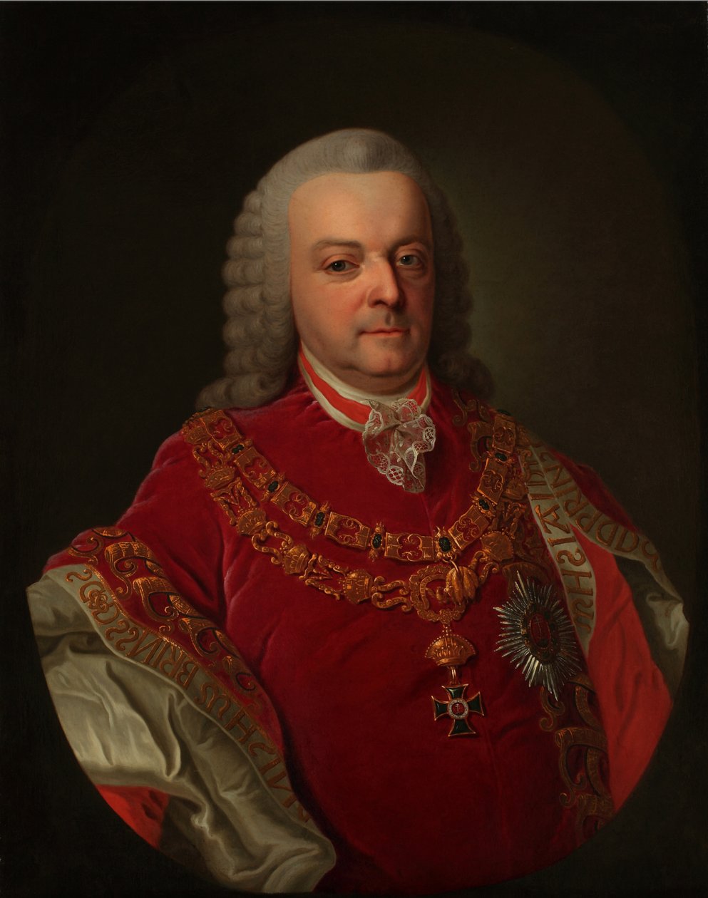 Portrait of Count Ferenc Esterházy de Galántha, 1715-1785 by Unbekannt