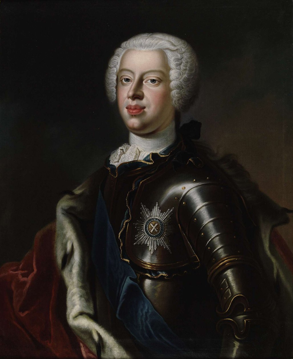 Portrait of Duke Anthony Ulrich of Brunswick by Unbekannt