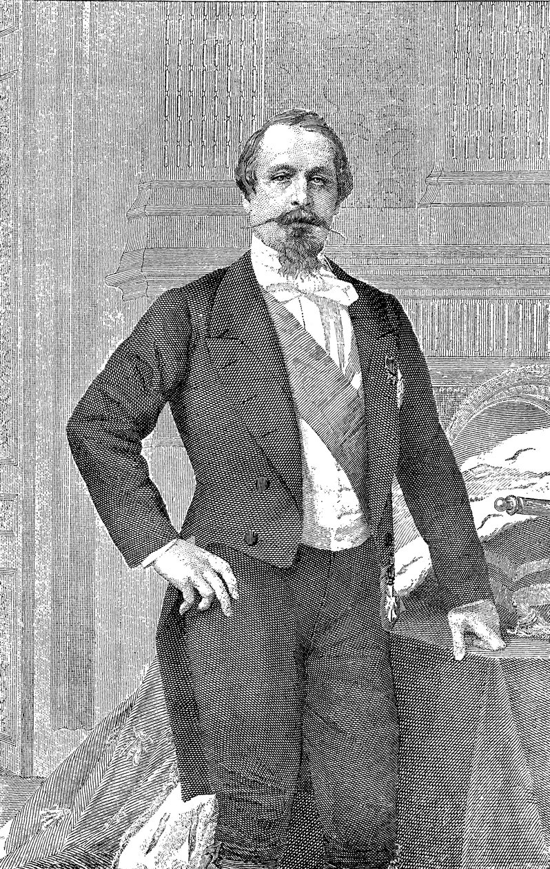 Portrait of Emperor Napoleon III of France, 1808-1873 by Unbekannt