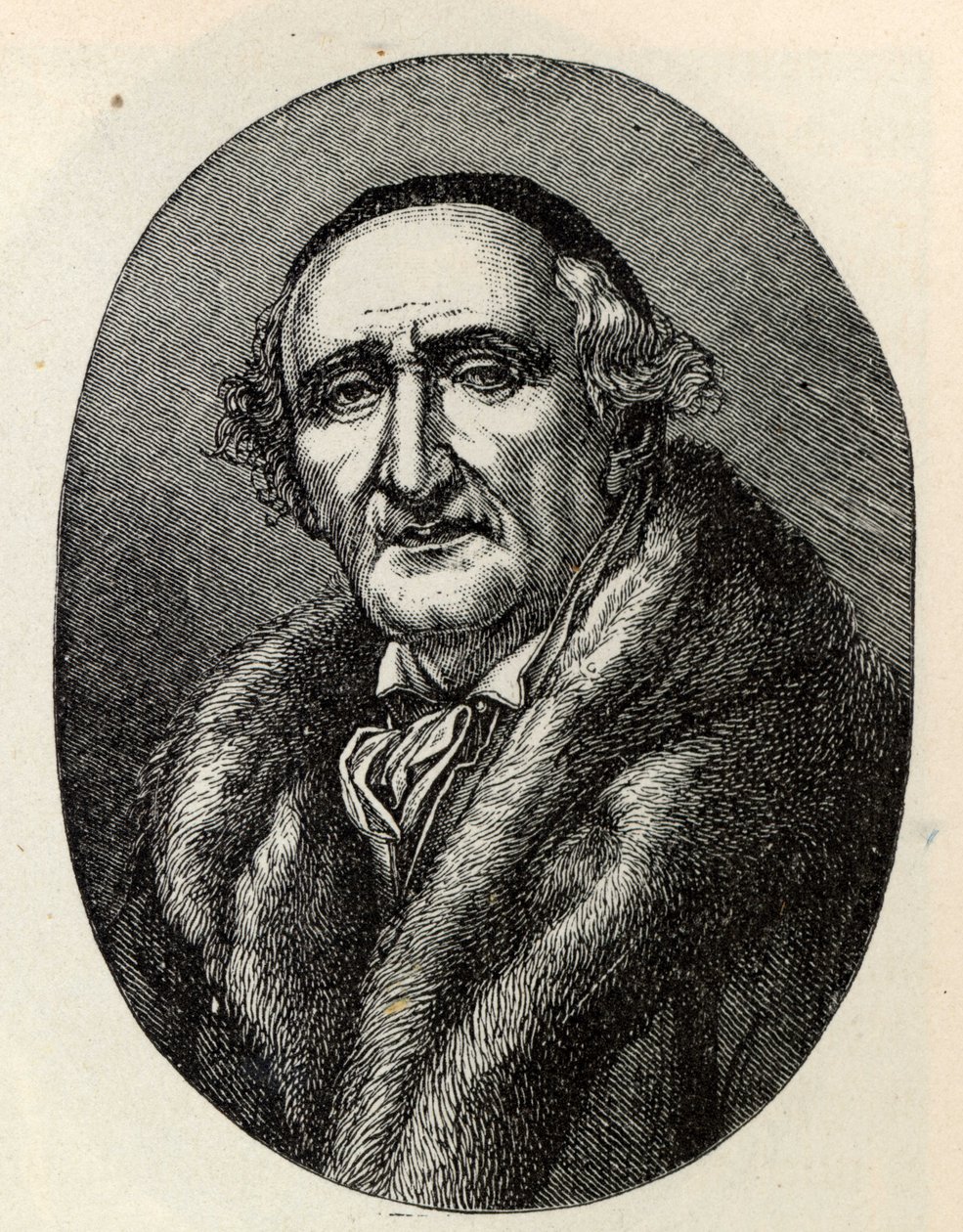 Portrait of Johann Gottfried Schadow 1764-1850 by Unbekannt
