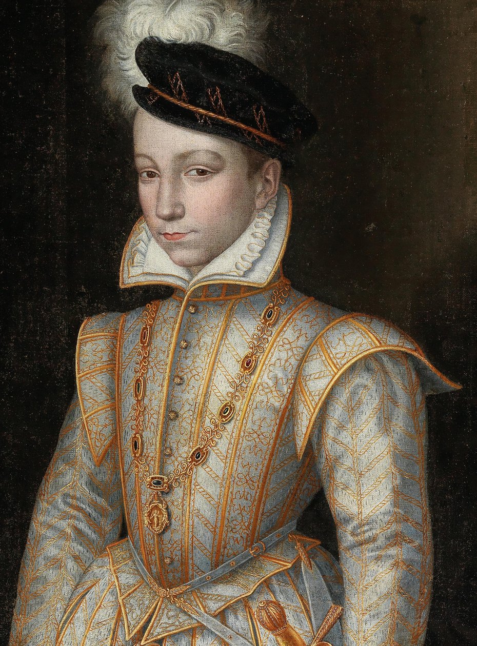 Portrait of King Charles IX of France by Unbekannt