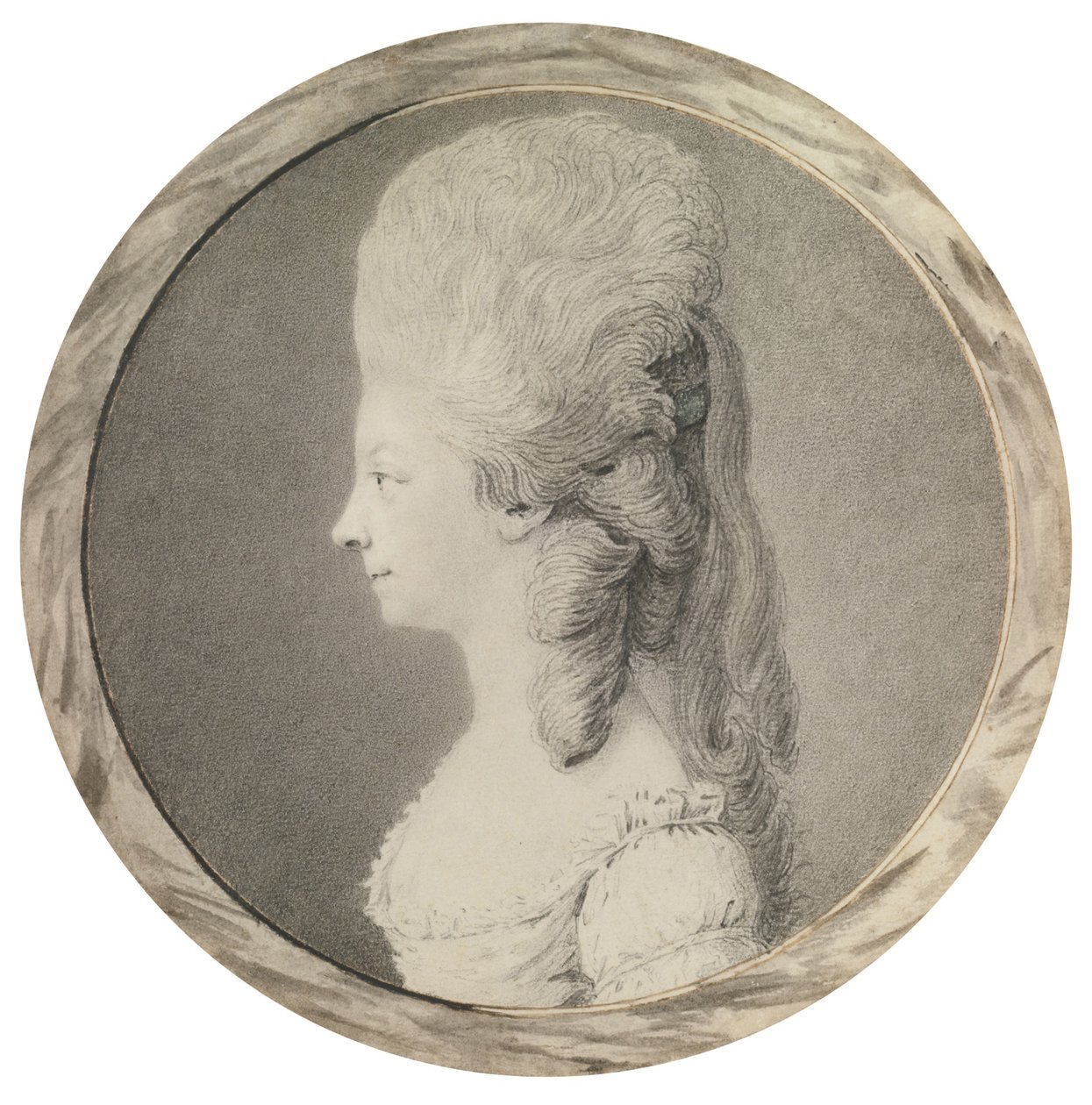 Portrait of Marie Louise of Savoy, Princess of Lamballe by Unbekannt