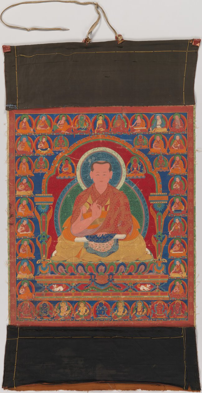Portrait of Munchen Sangye Rinchen, the Eighth Abbot of Ngor Monastery by Unbekannt