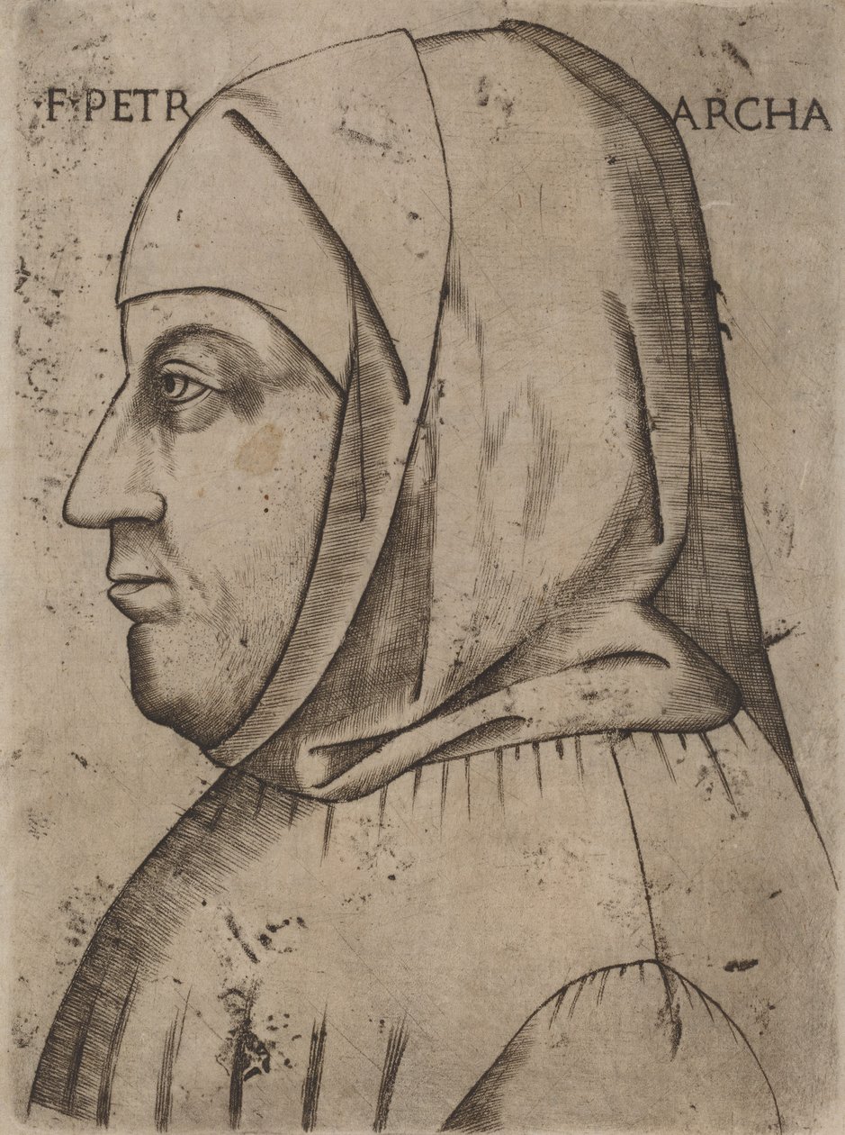 Portrait of Petrarch by Unbekannt
