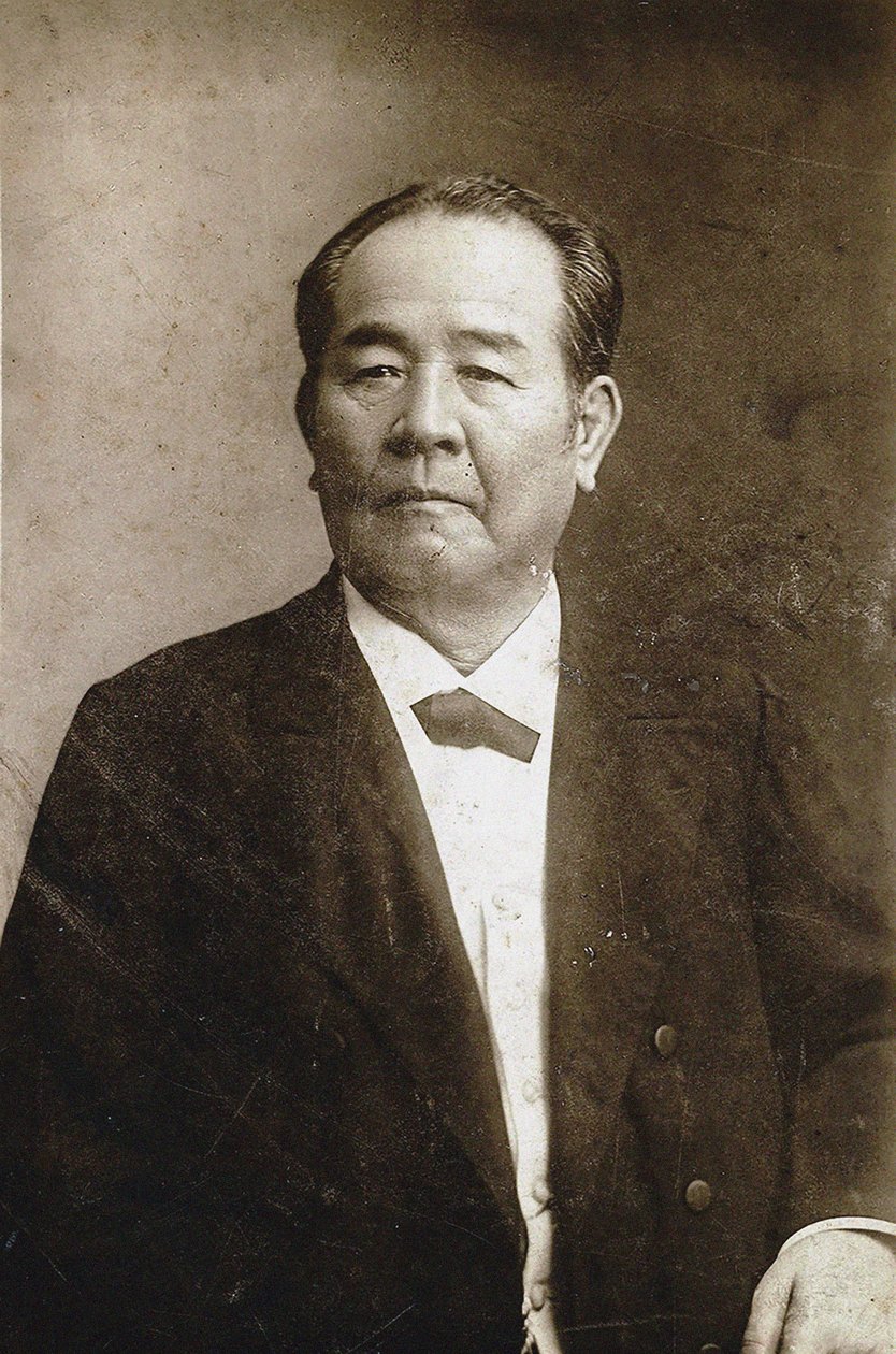 Portrait of Shibusawa Eiichi 1840-1931, c. 1890 by Unbekannt