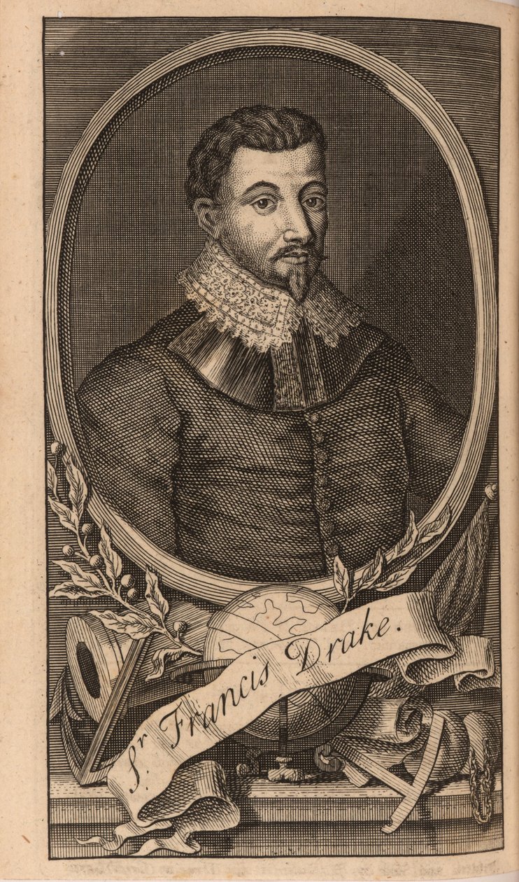Portrait of Sir Francis Drake by Unbekannt