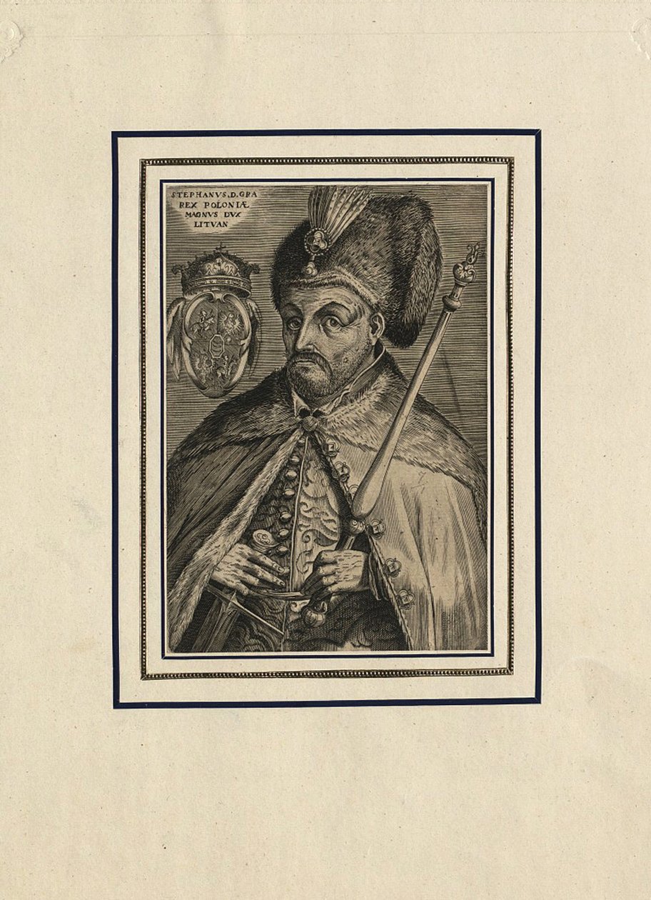 Portrait of Stephen Báthory, King of Poland, End of 16th Century by Unbekannt