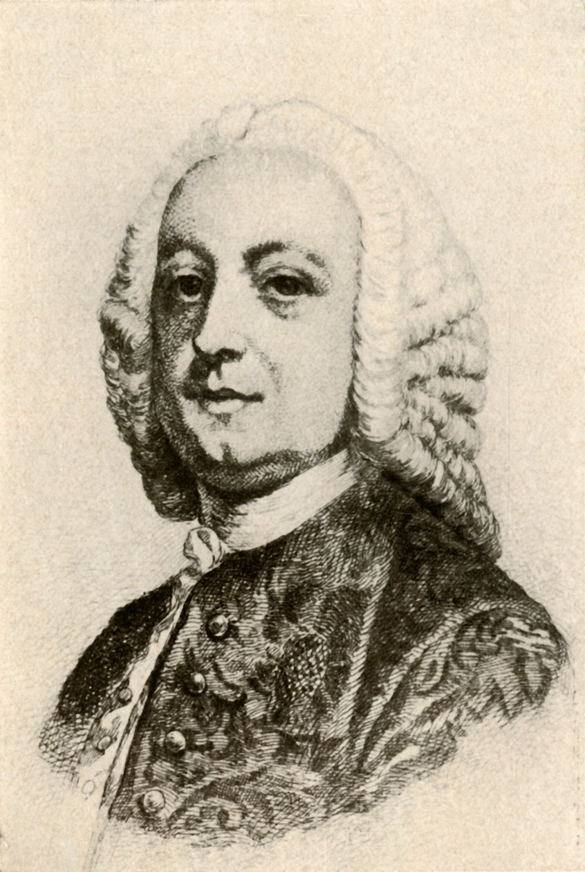 Portrait of Thomas Penn, Colonial Governor by Unbekannt