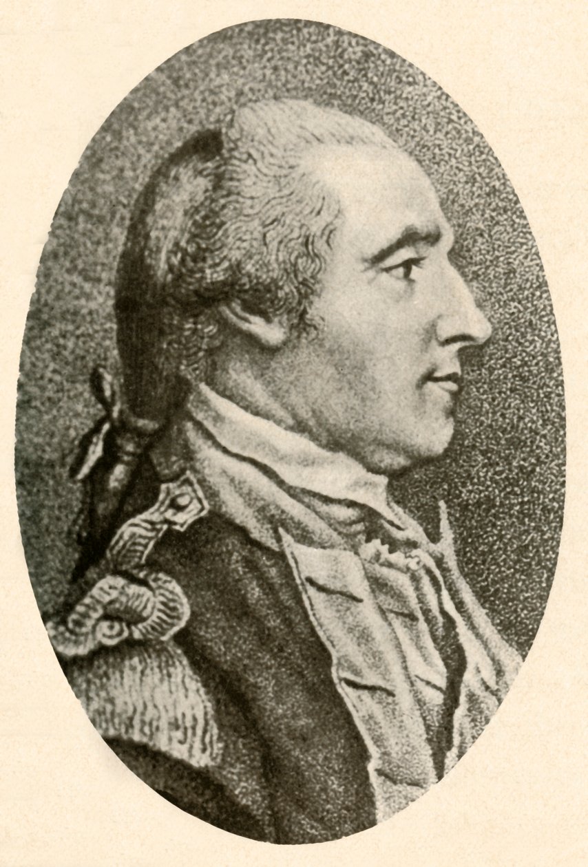 Portrait of Washington, Drawn from Life, Showing Hair in Pig Tail Queue, c1770, 1937 by Unbekannt