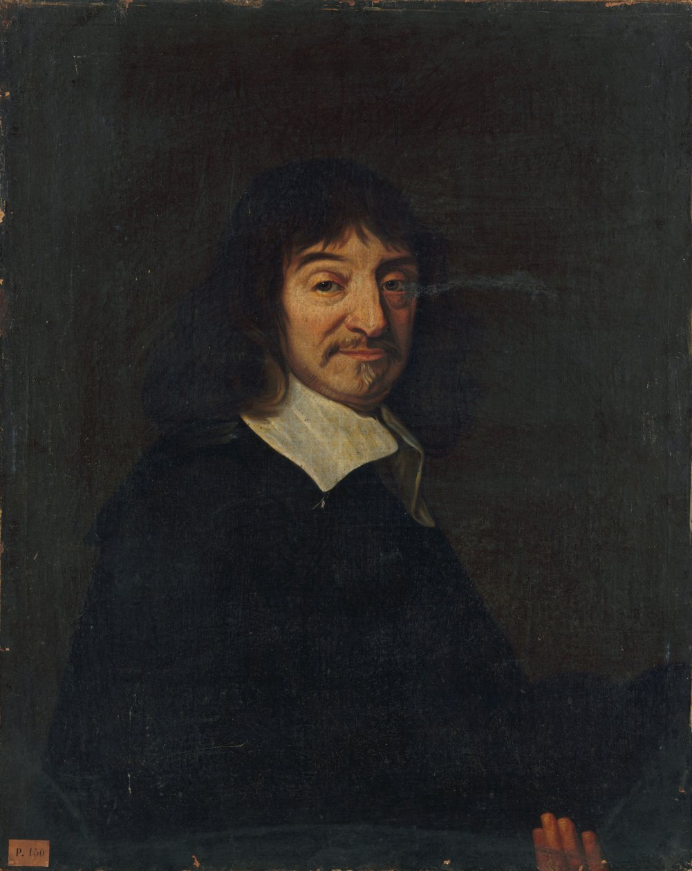 Portrait of the Philosopher René Descartes by Unbekannt