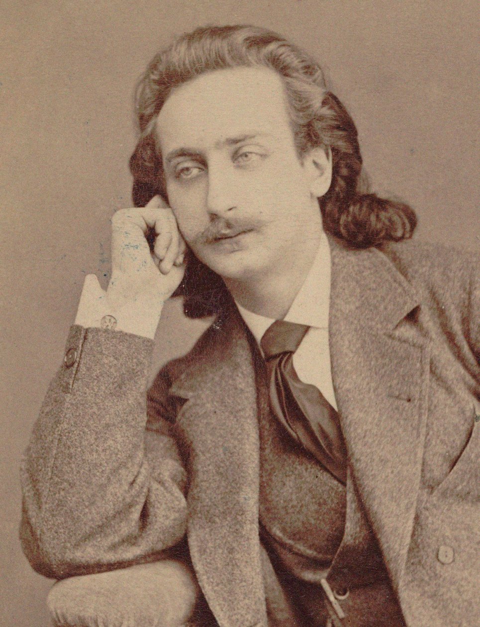 Portrait of the Violinist and Composer Henri Ketten 1848-1883 by Unbekannt