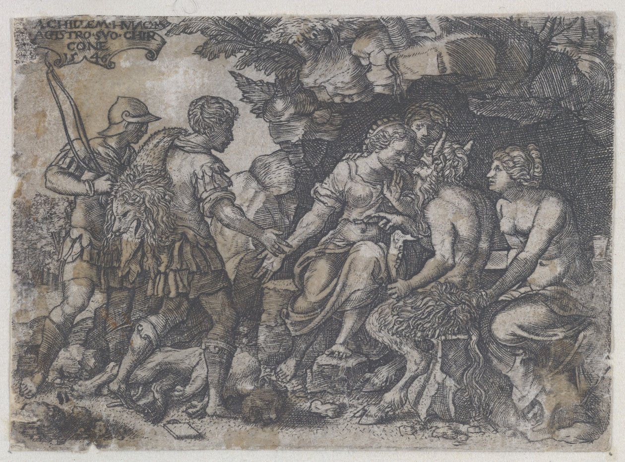 Reverse Copy of Thetis and Chiron by Unbekannt