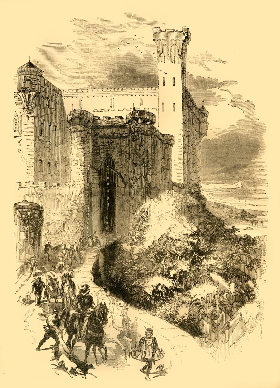 Robert of Normandy at the Castle of the Count of Conversano, c1890 by Unbekannt