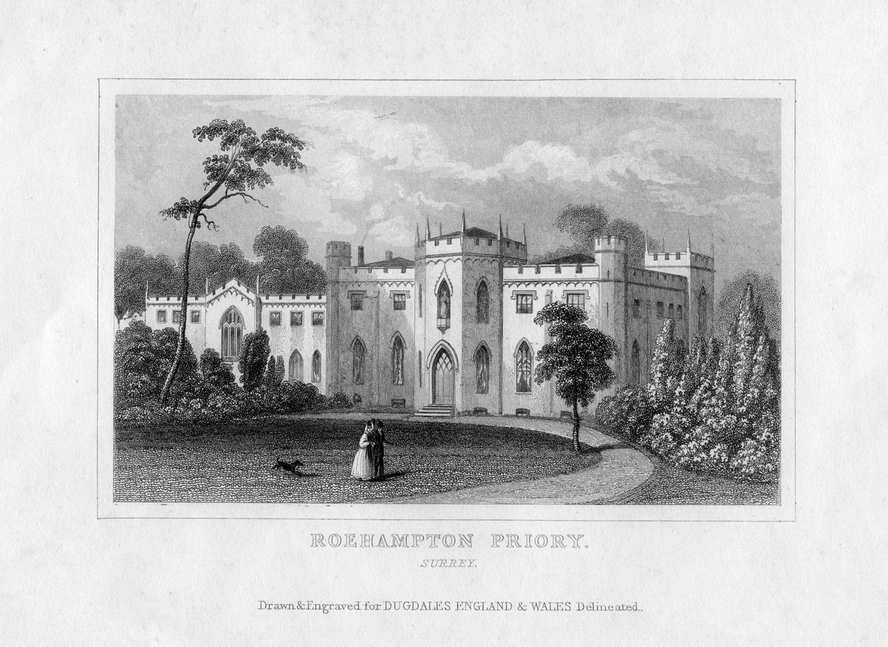 Roehampton Priory, Surrey by Unbekannt