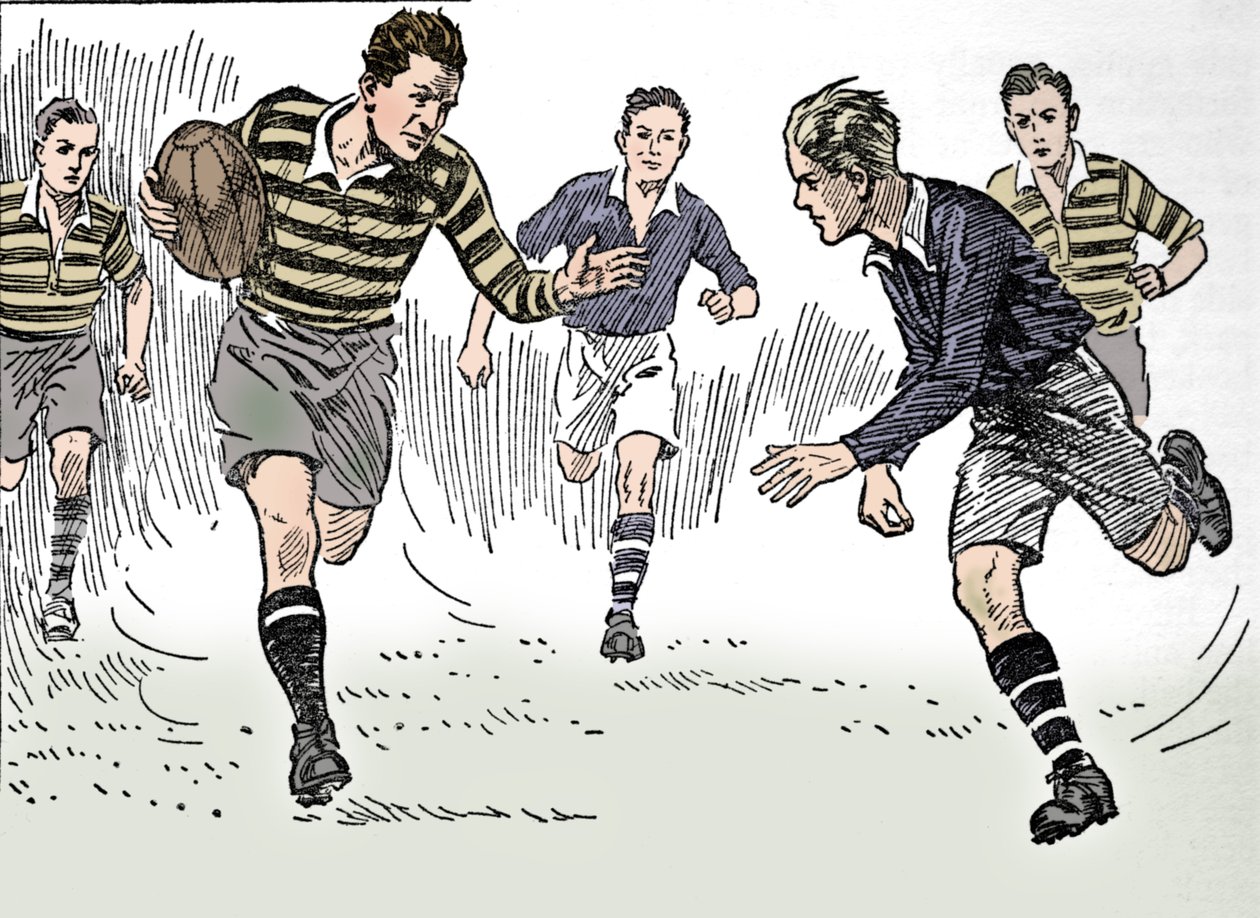 Rugby Football by Unbekannt