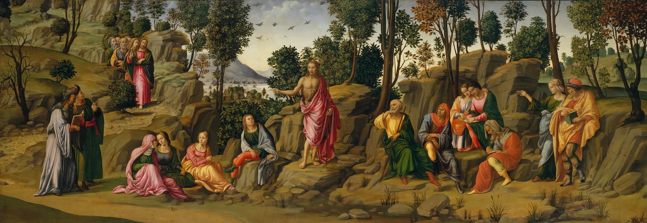 Saint John the Baptist Bearing Witness by Unbekannt
