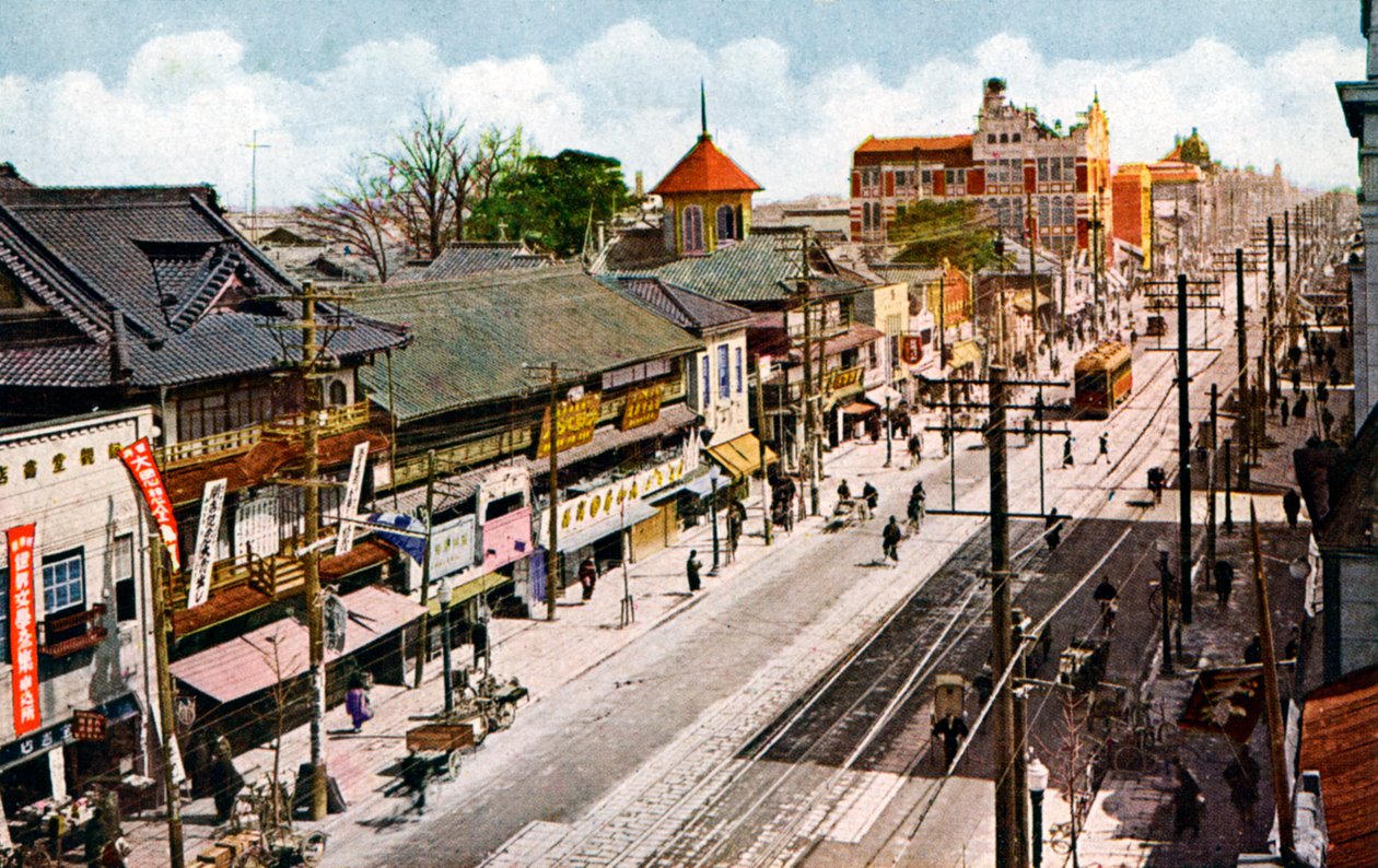 Sakaemachi Street, Nagoya, Japan by Unbekannt