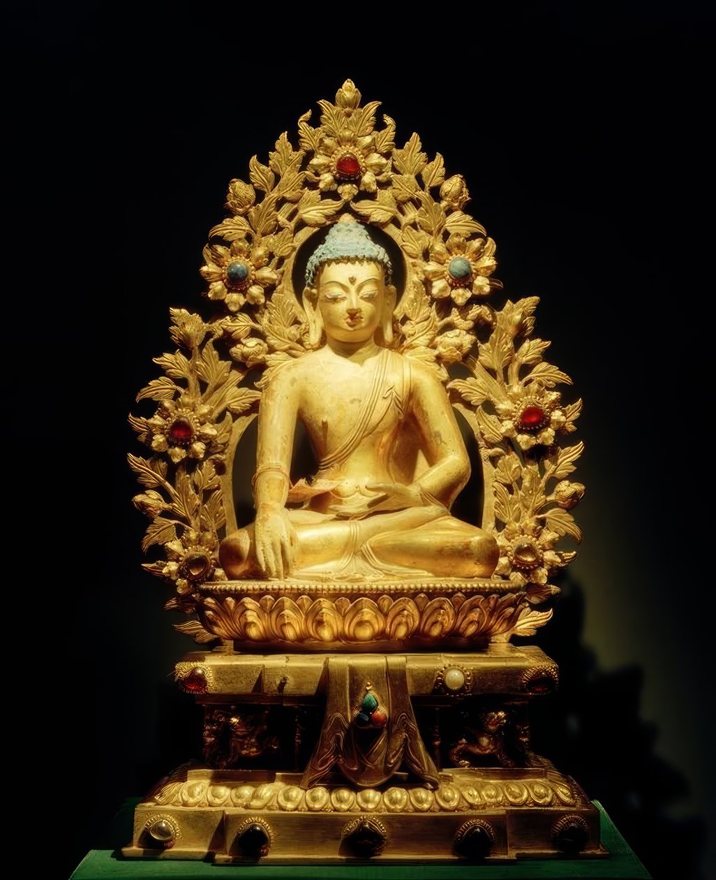 Sakyamuni Sculpture, 18th century by Unbekannt