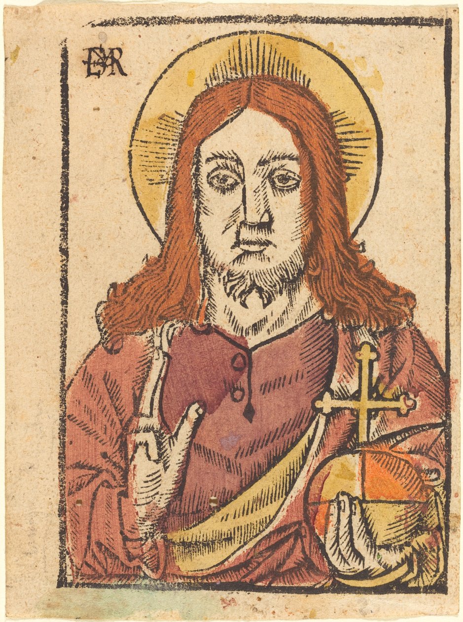 Salvator Mundi by Unbekannt