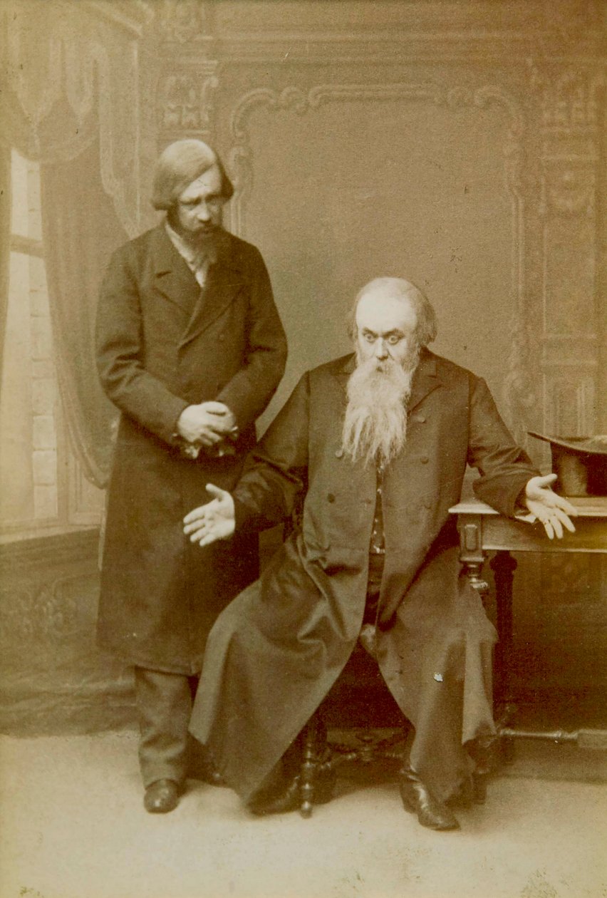 Scene from Alexander Ostrovskys play Its a Family Affair, Maly Theatre, Moscow, Russia, 1892 by Unbekannt