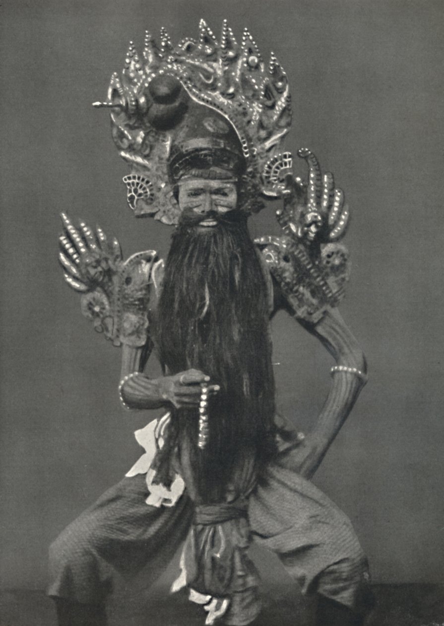 Actor as Guruswamin, the Chief of Spiritual Teachers, 1926 by Unbekannt