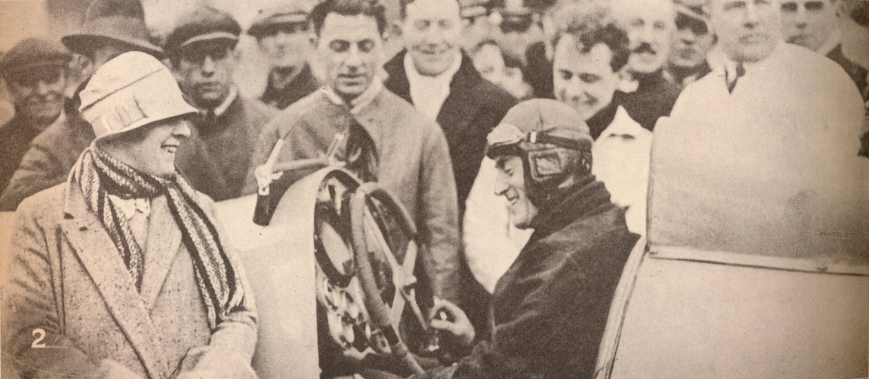 Showing the Driving Mechanism to Interested Spectators, c1927, 1935 by Unbekannt