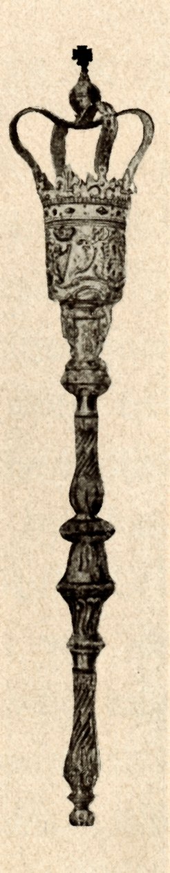 Silver mace used in the Virginia House of Burgesses, c1640-1770, 1937 by Unbekannt