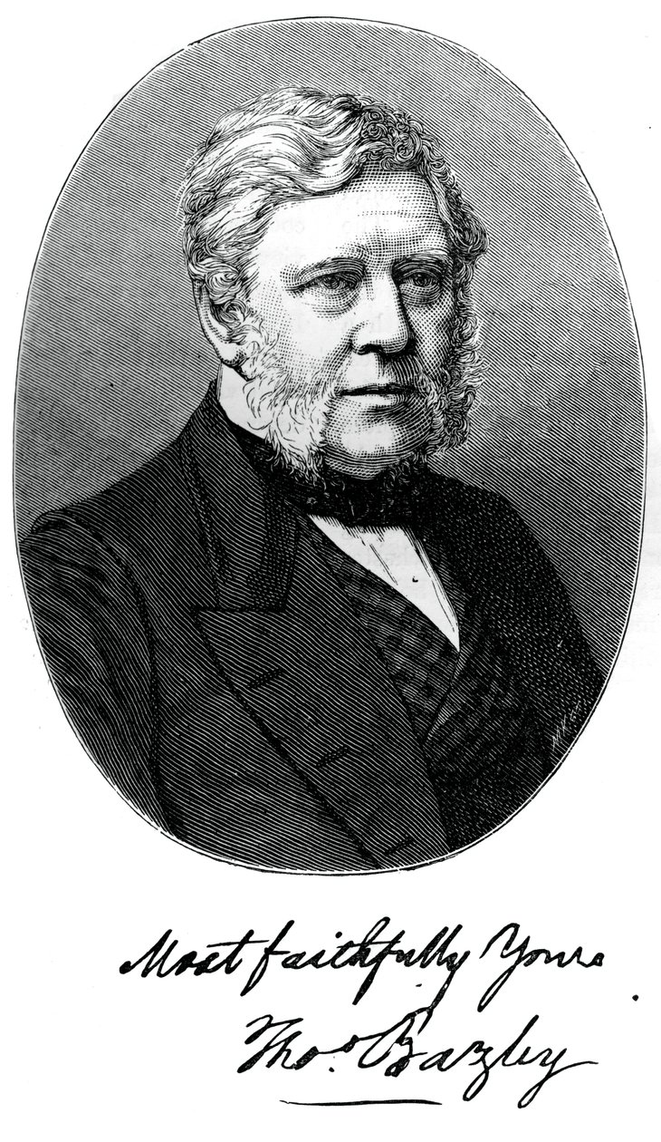 Sir Thomas Bazley, 1st Baronet, British Manufacturer and Politician by Unbekannt