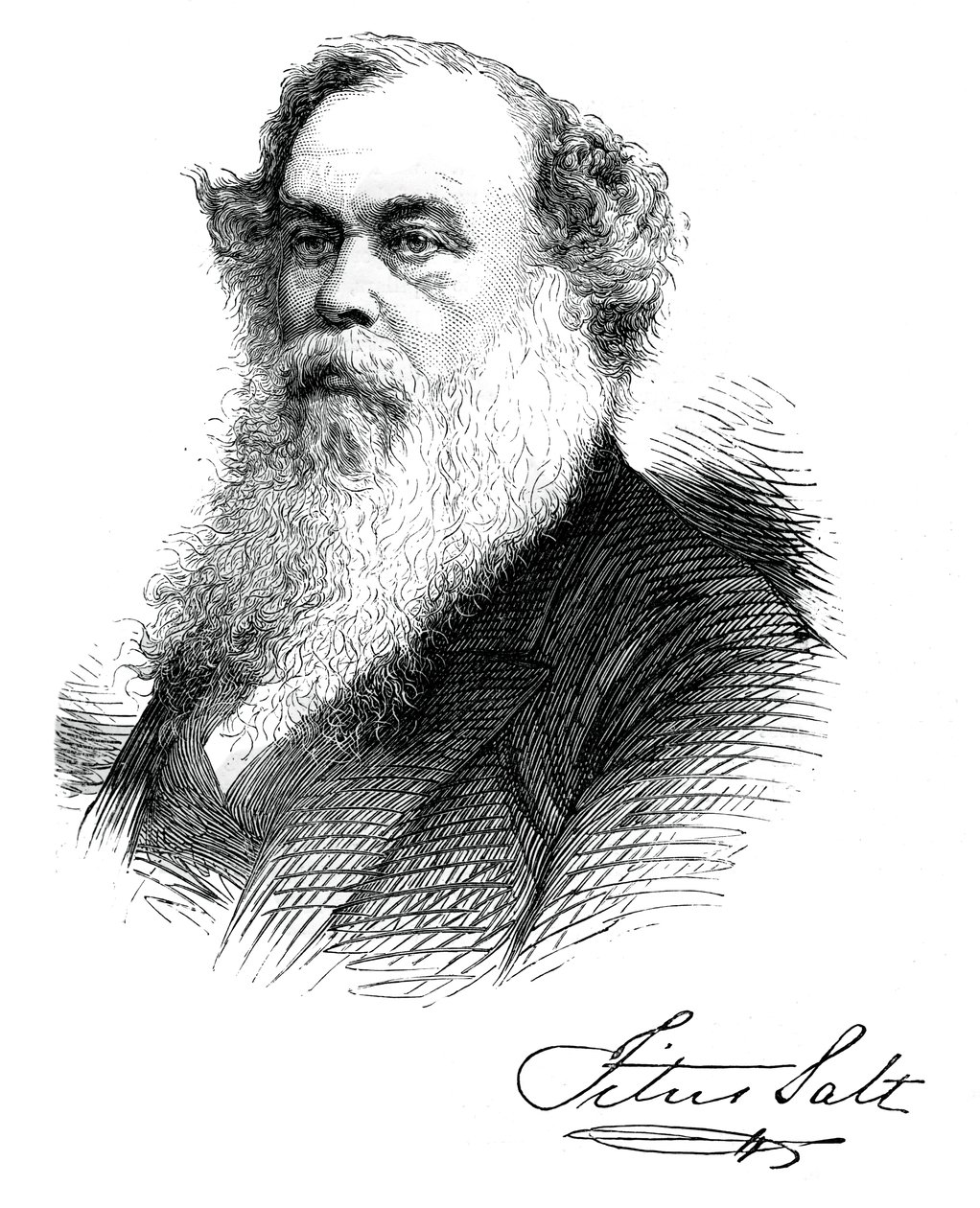 Sir Titus Salt, British Manufacturer and Benefactor by Unbekannt
