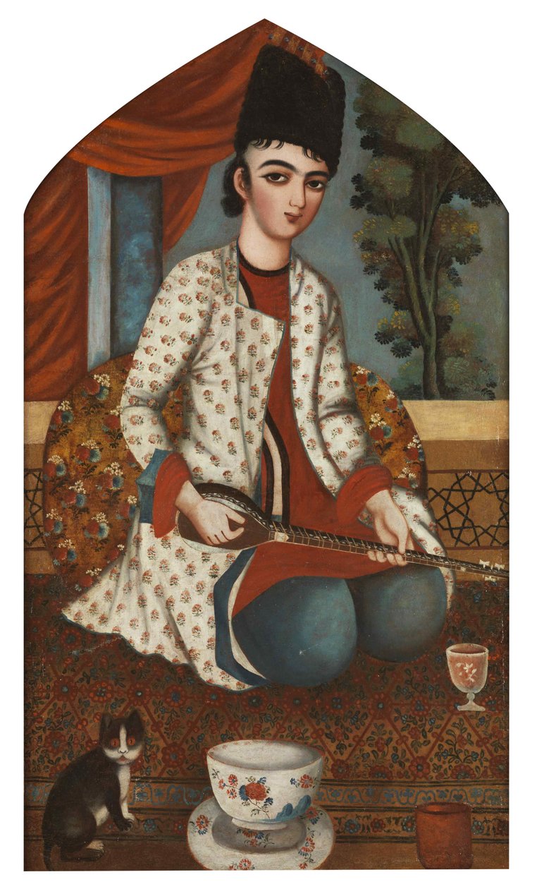 Sitar Player, c. 1830-1840 by Unbekannt