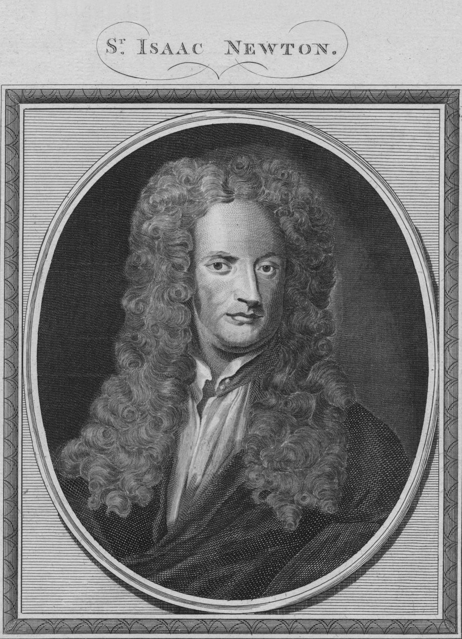 Sir Isaac Newton, 1785 by Unbekannt: Buy fine art print