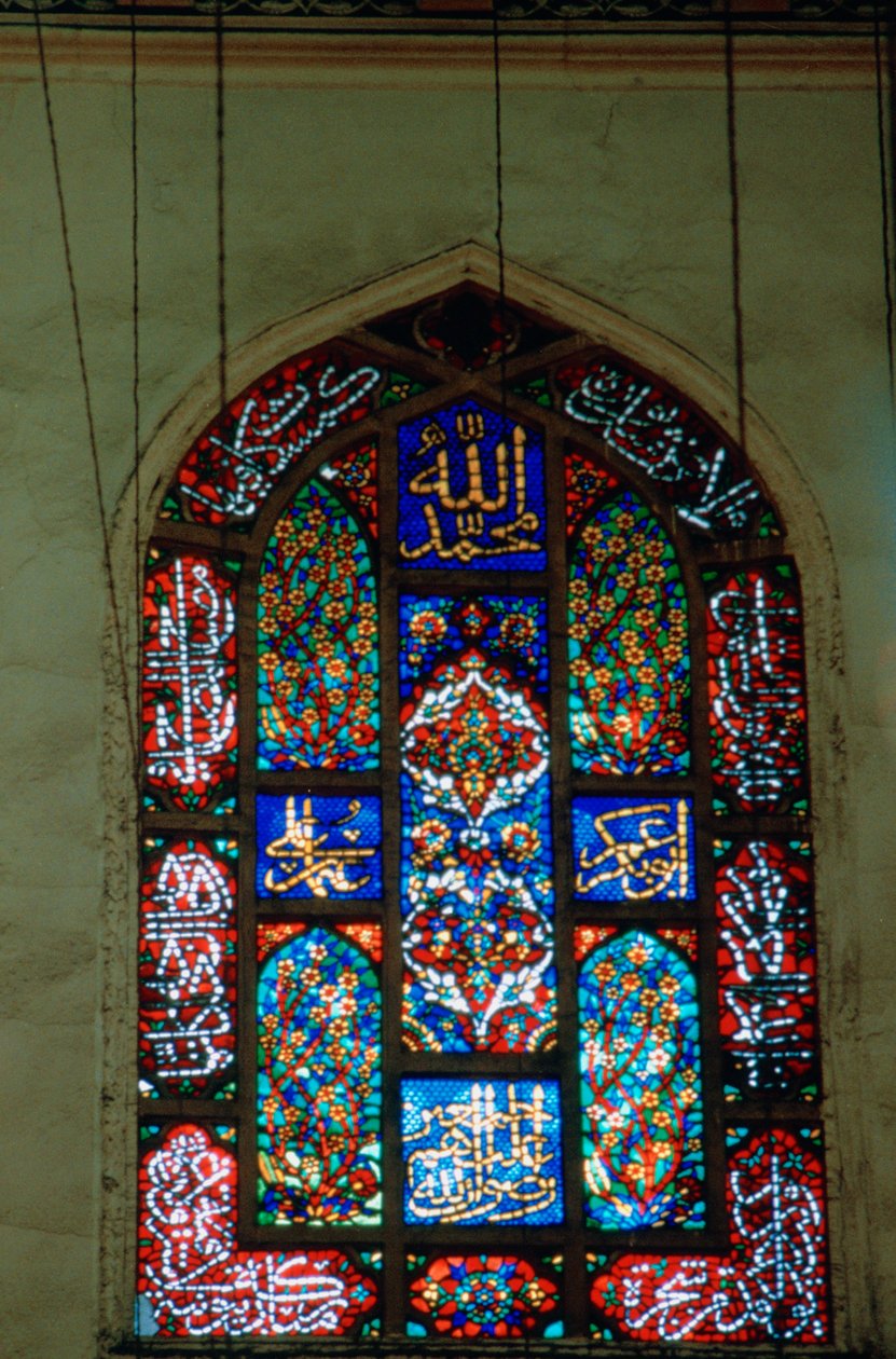 Stained Glass Window, Suleymaniye Mosque, 1557 by Unbekannt