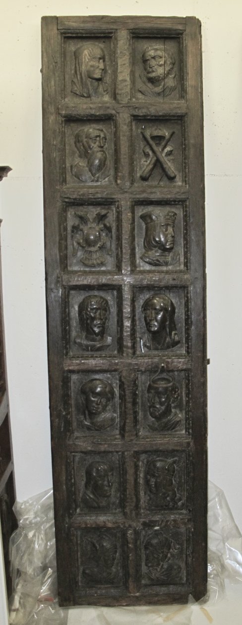 Studio Door Pair, 1500s by Unbekannt