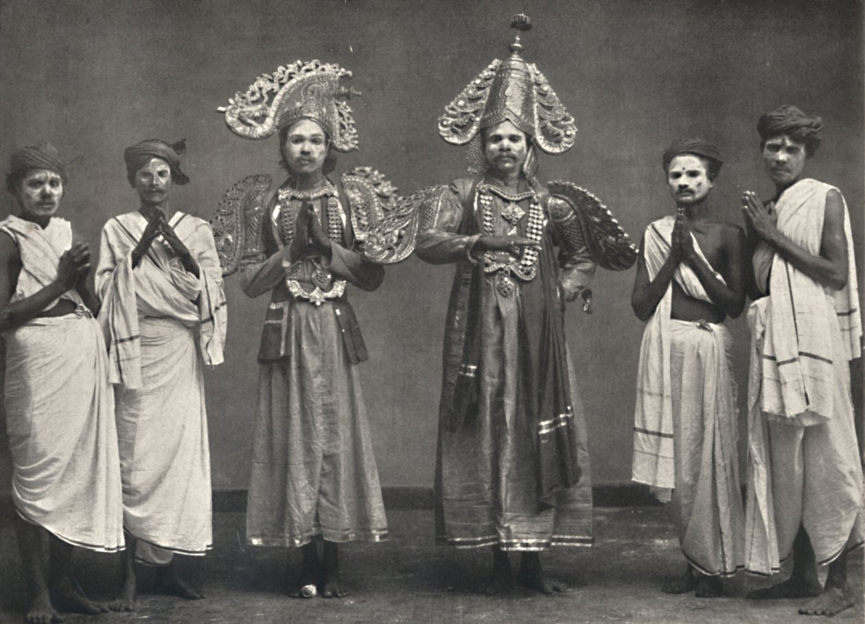 Scene from Shakuntalavilasa, the Play of Shakuntala by Unbekannt