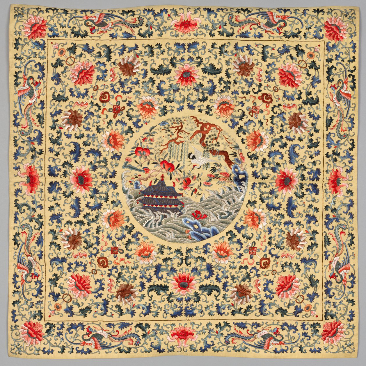 Table Cover, Late 1800s by Unbekannt