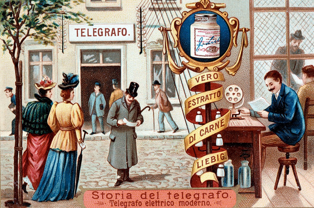Telegraph Office, c1900 by Unbekannt