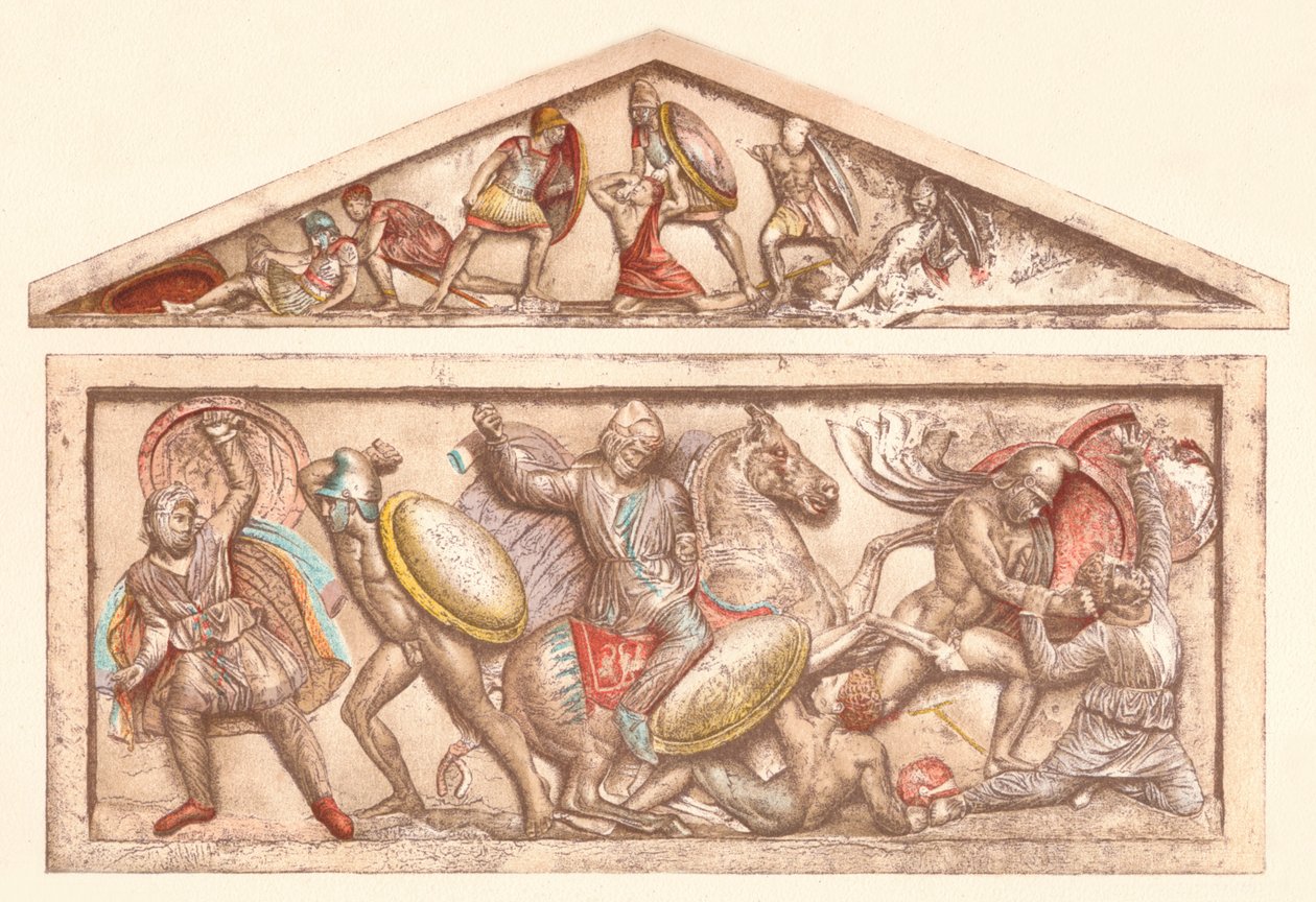 The Alexander Sarcophagus, c1901, 1907 by Unbekannt