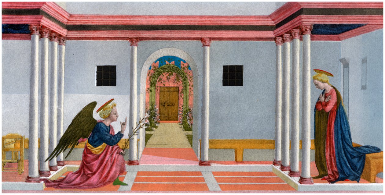 The Annunciation, c1445, 1958 by Unbekannt