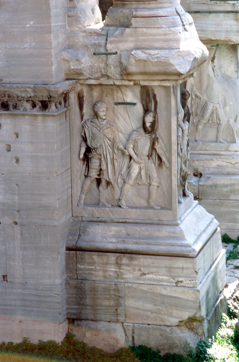 The Arch of Septimus Severus, Rome by Unbekannt