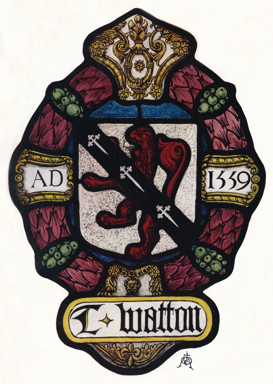 The Arms of Thomas Watton by Unbekannt