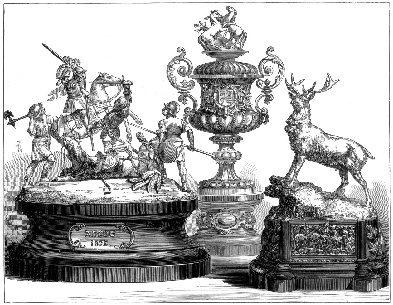 The Ascot Prize Plate, 1875 by Unbekannt