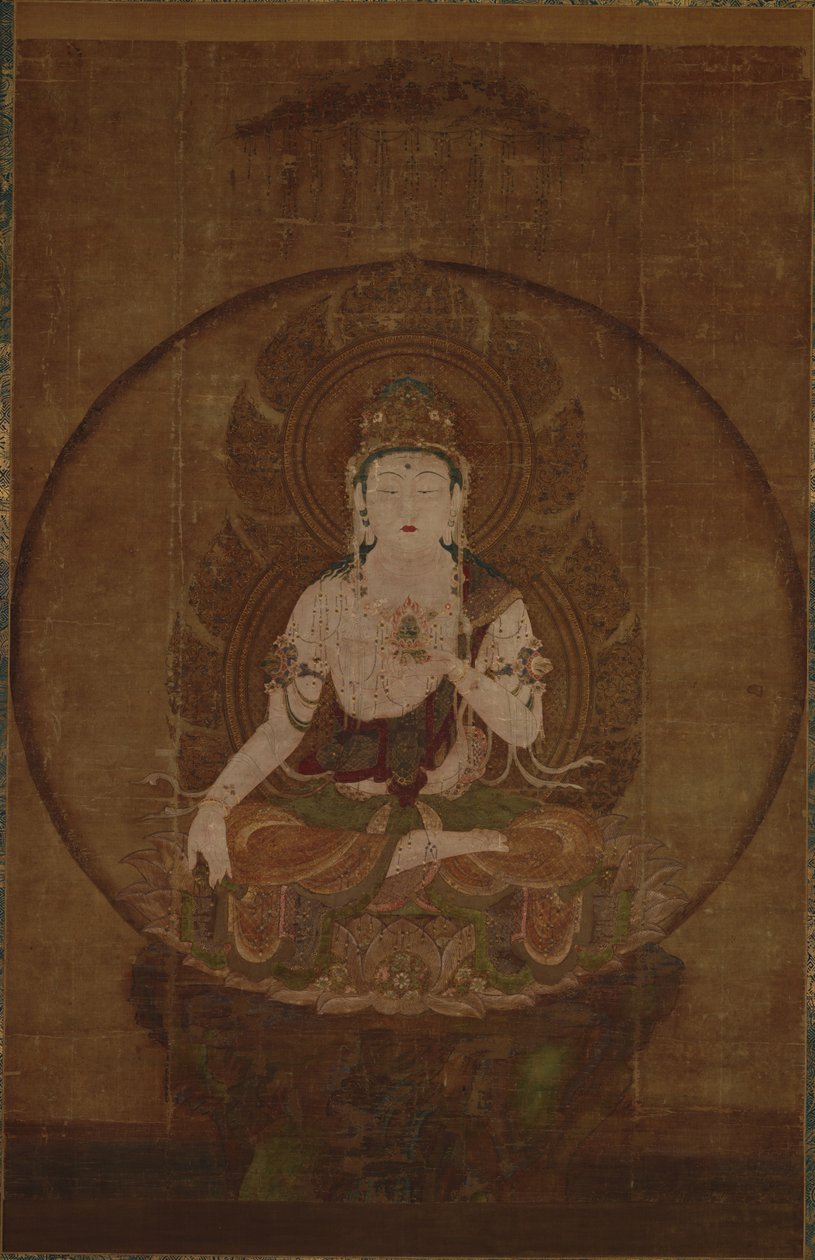 The Bodhisattva Akasagarbha Kokuzo Bosatsu by Unbekannt