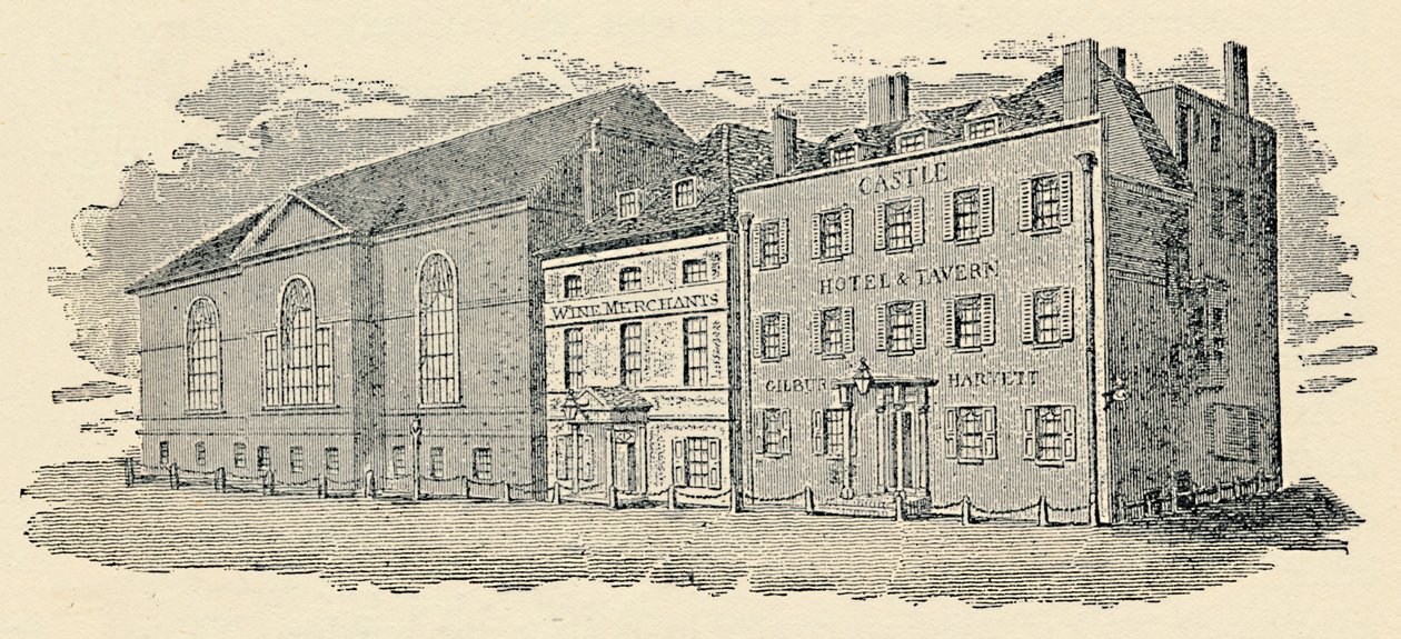 The Castle Tavern, Brighton, 1814 by Unbekannt