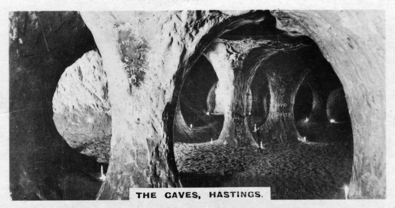 The Caves, Hastings, Sussex, c1920s by Unbekannt