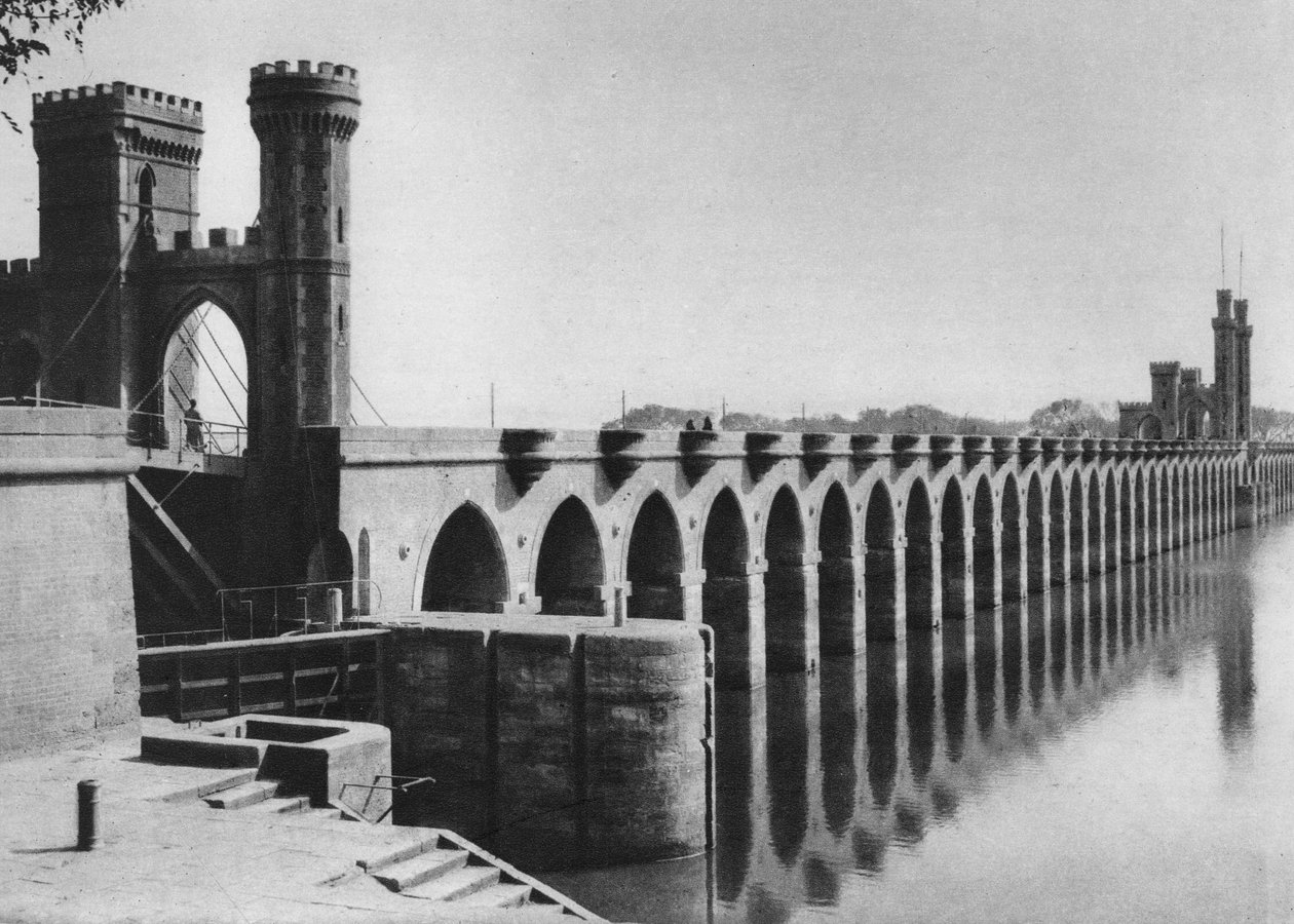The Delta Barrage, Cairo, Egypt by Unbekannt
