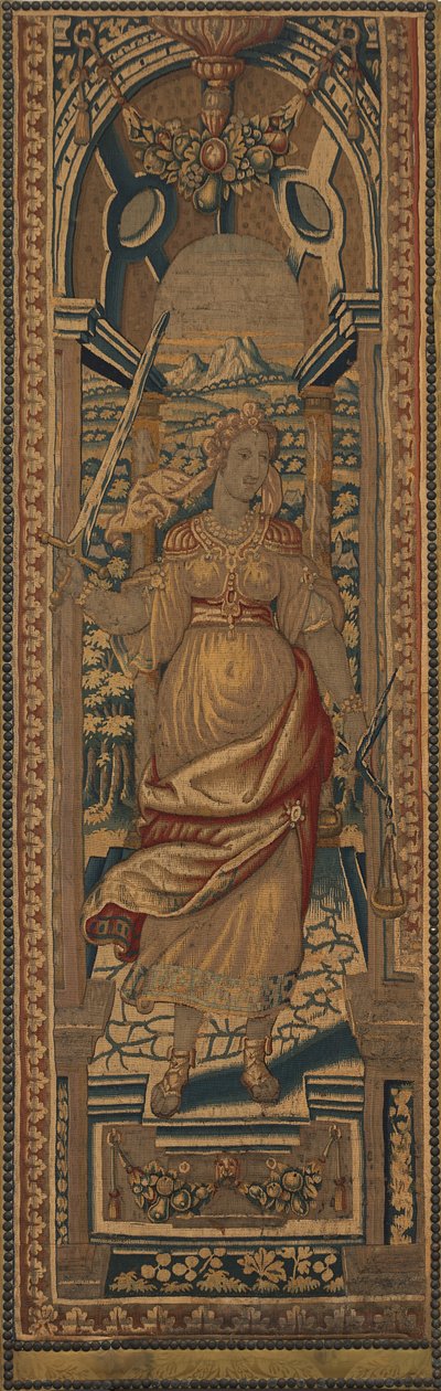 The Four Cardinal Virtues: Justice by Unbekannt