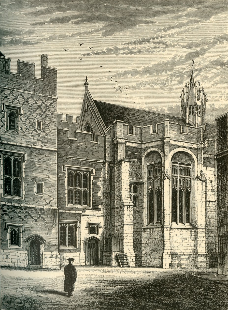 The Hall, from the Brewhouse Yard, 1911 by Unbekannt